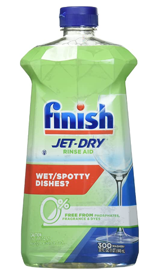 Finish® Jet-Dry® Rinse Aid 0%